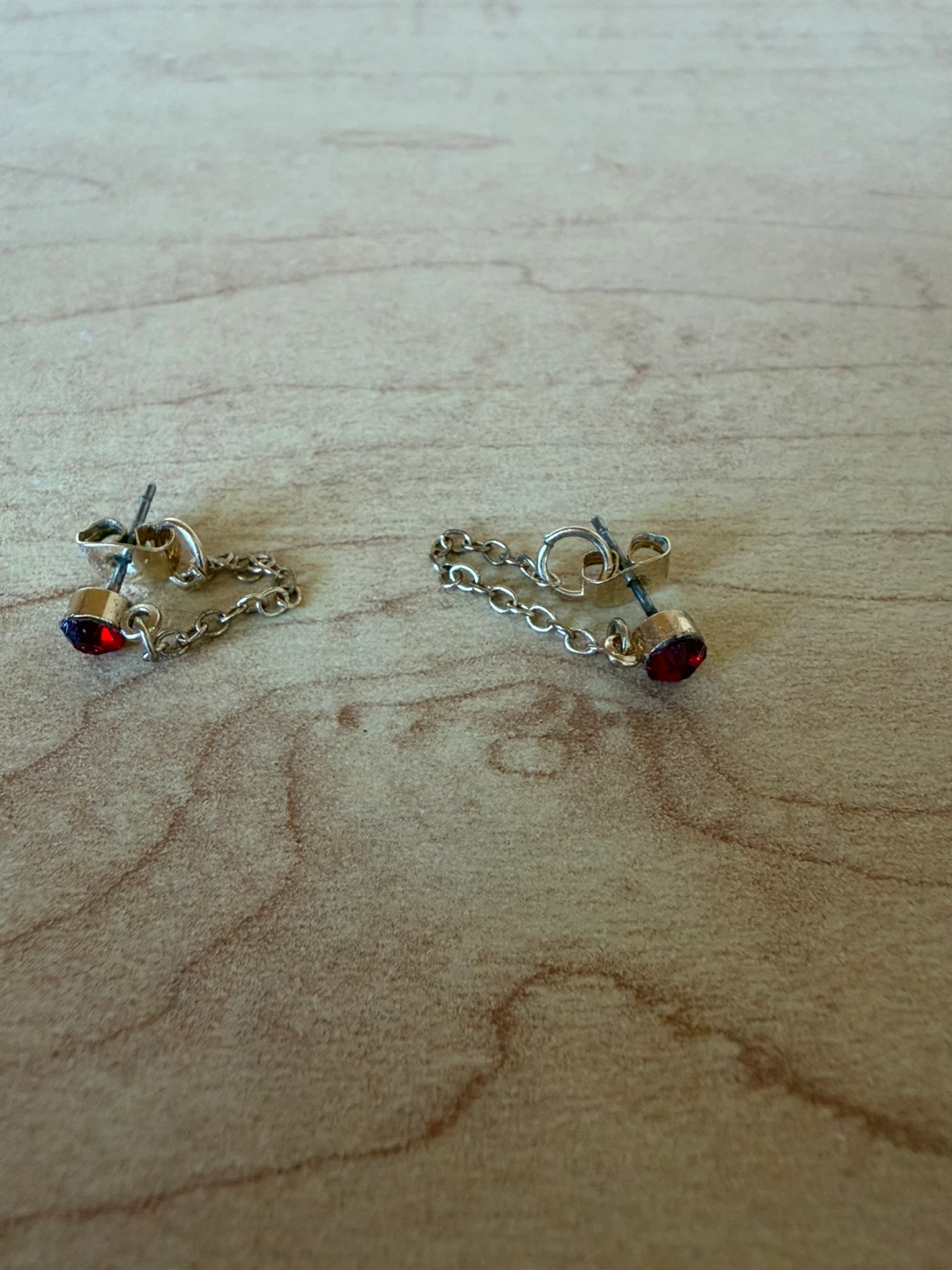 Mix of gold earrings - photo 5