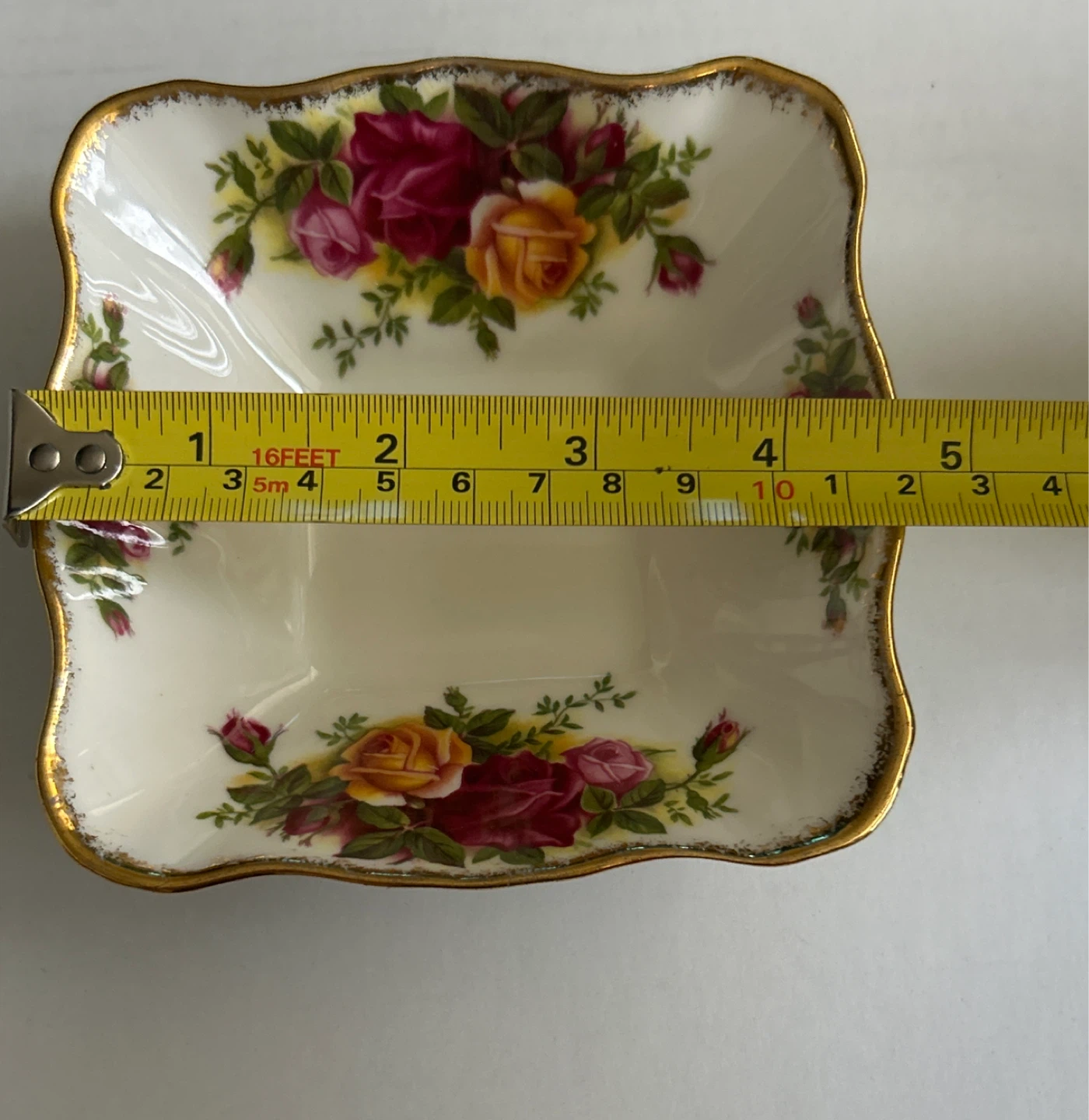 Royal Albert Old Country Roses Bone China Square Dish - photo 5
