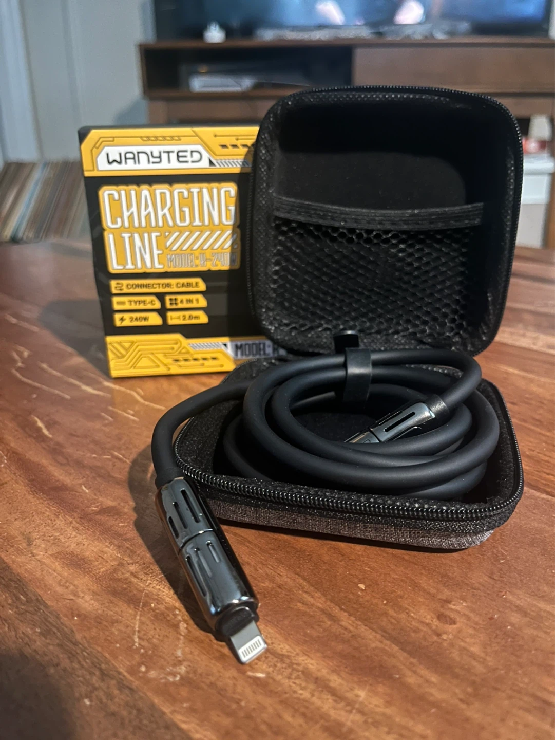 Wanyted Charging Line USB-C 240W Cable - photo 2