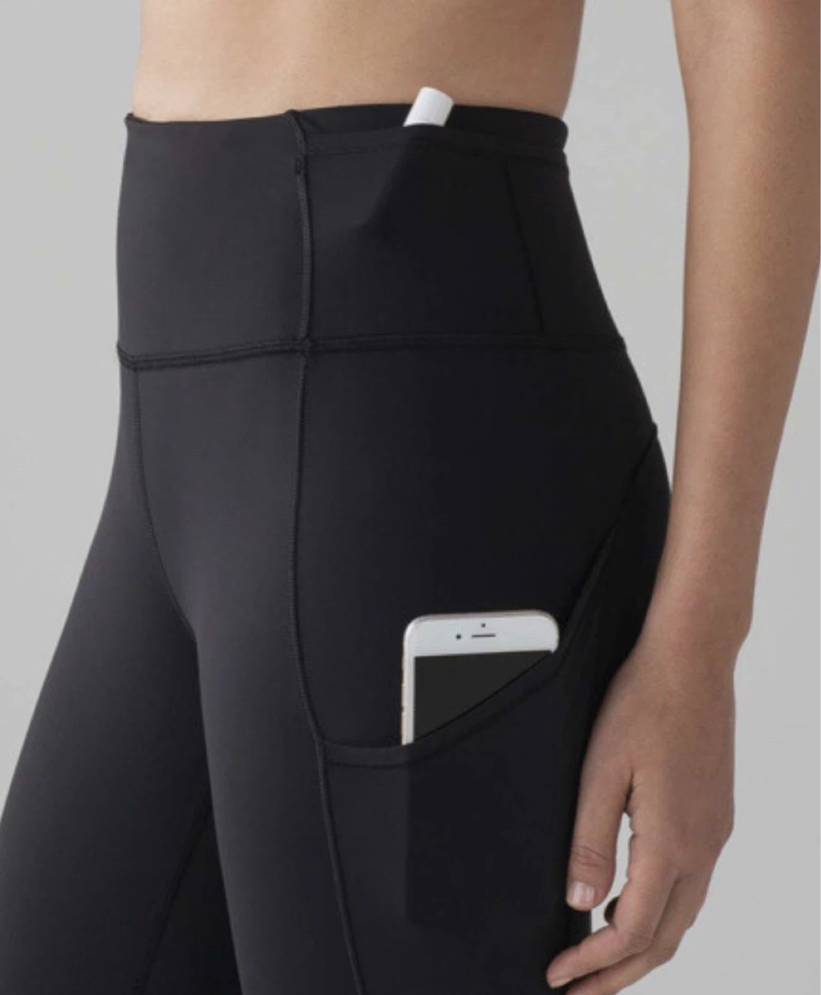 Lululemon Fast Free High Rise Crop - Size 4 - photo 2