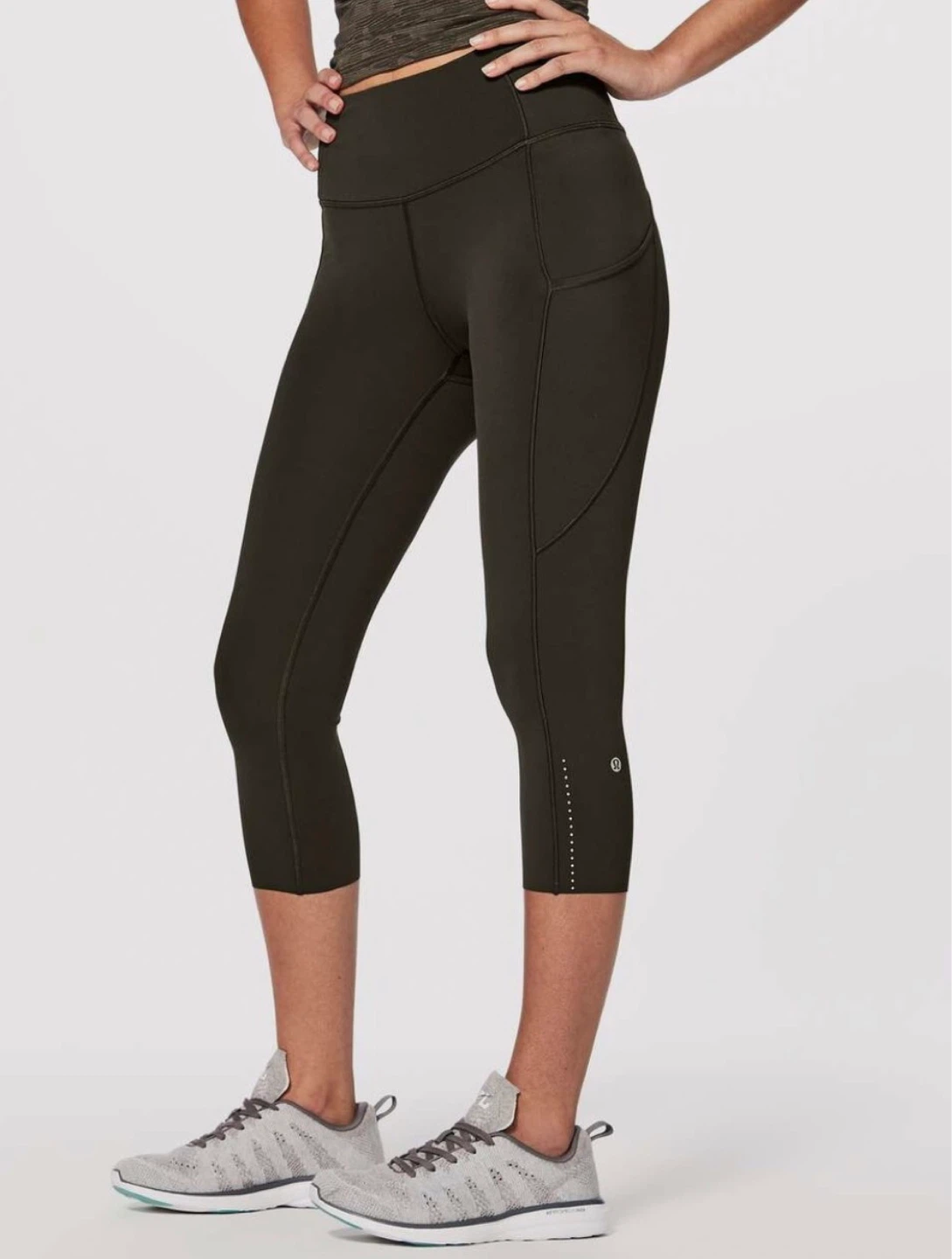 Lululemon Fast Free High Rise Crop - Size 4