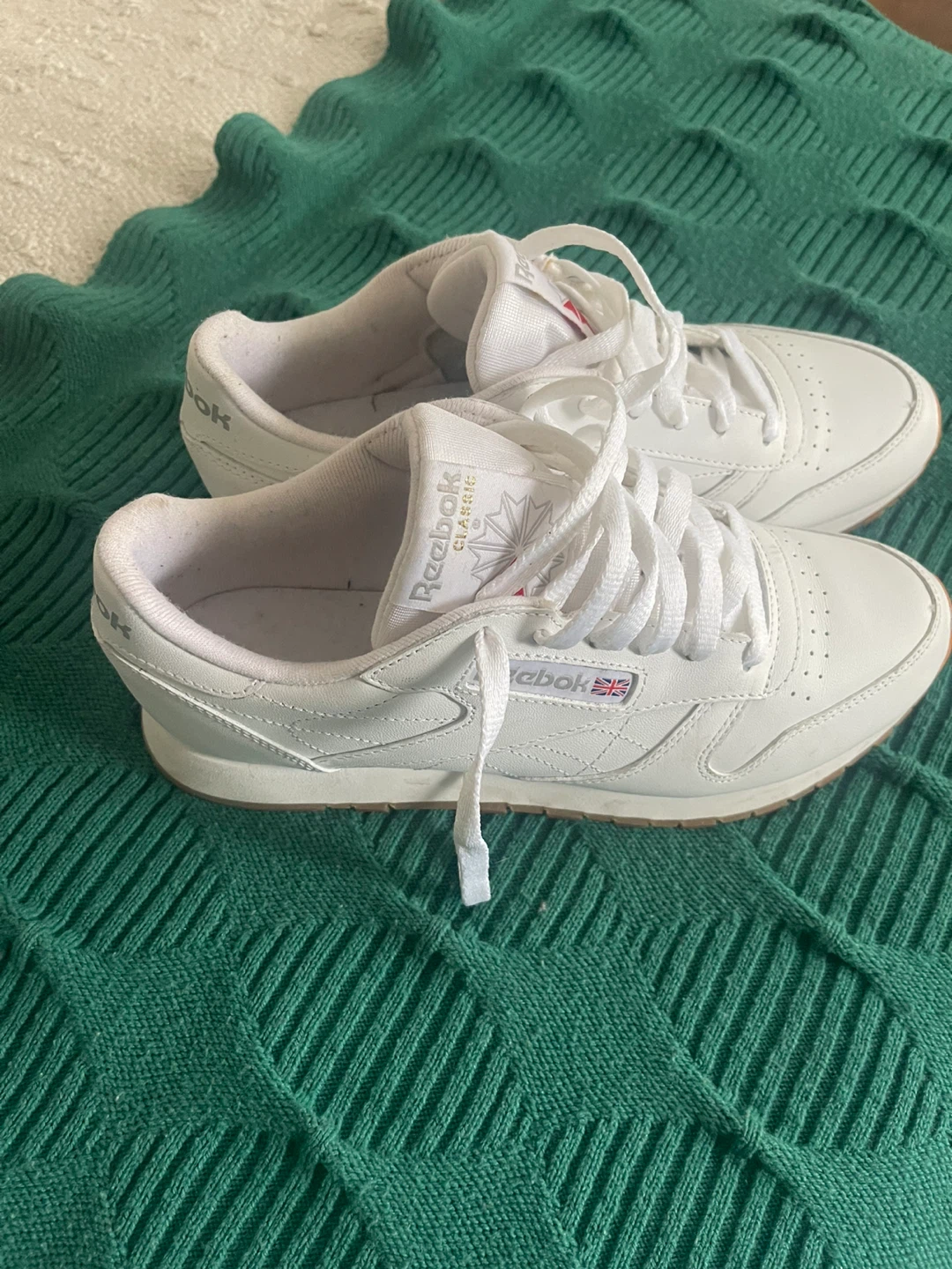 Reebok Classic Leather White Sneakers