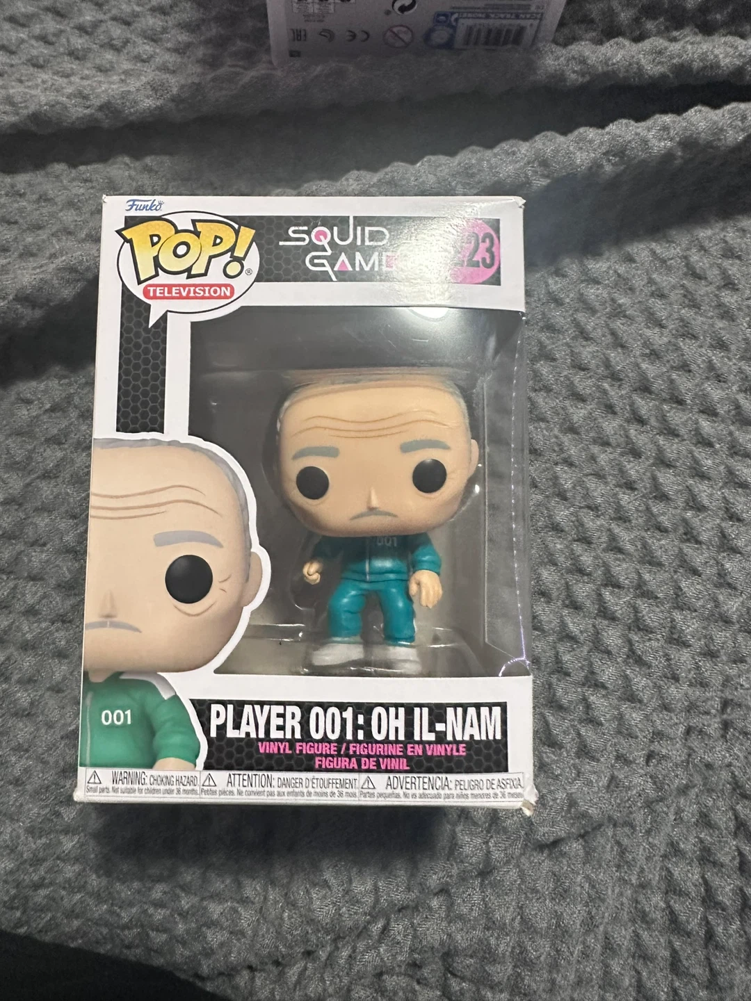 Funko Pop! Squid Game Player 001: Oh Il-Nam Vinyl Figure #23