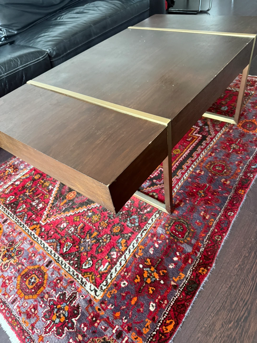 Dark Wood Coffee Table - photo 3
