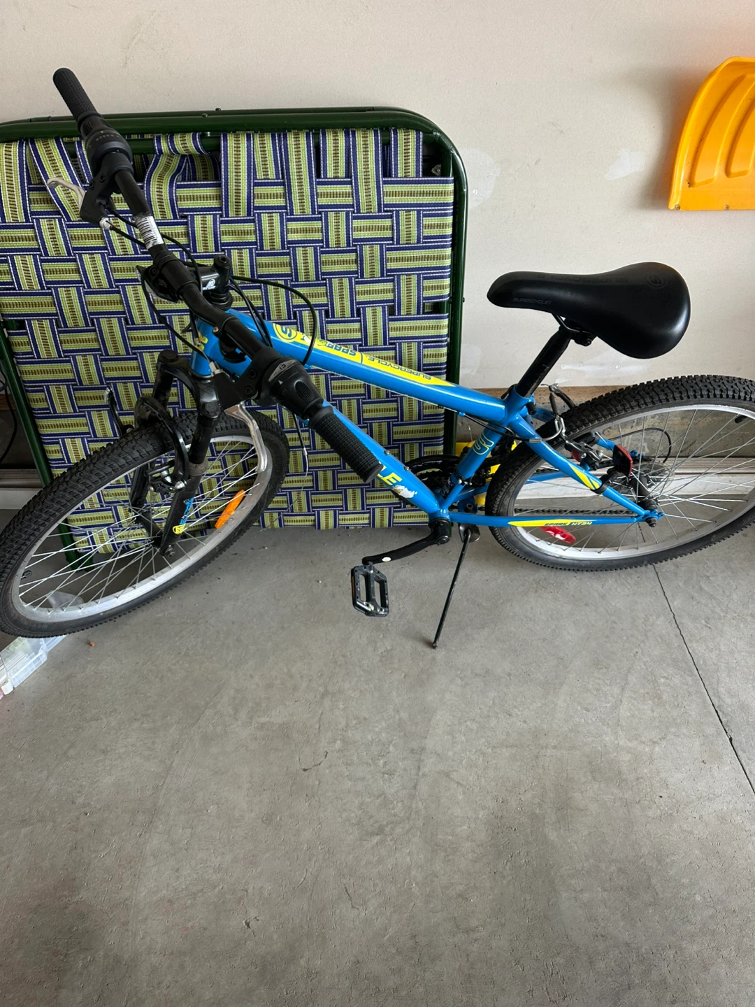 Kids Blue Mountain Bike