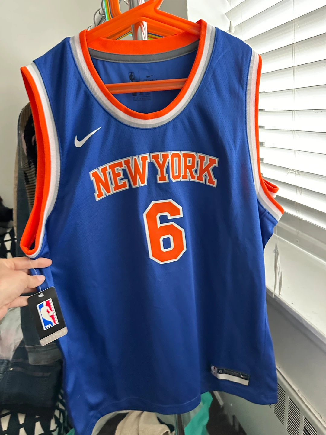 New York Knicks Porzingis #6 Youth Jersey XL