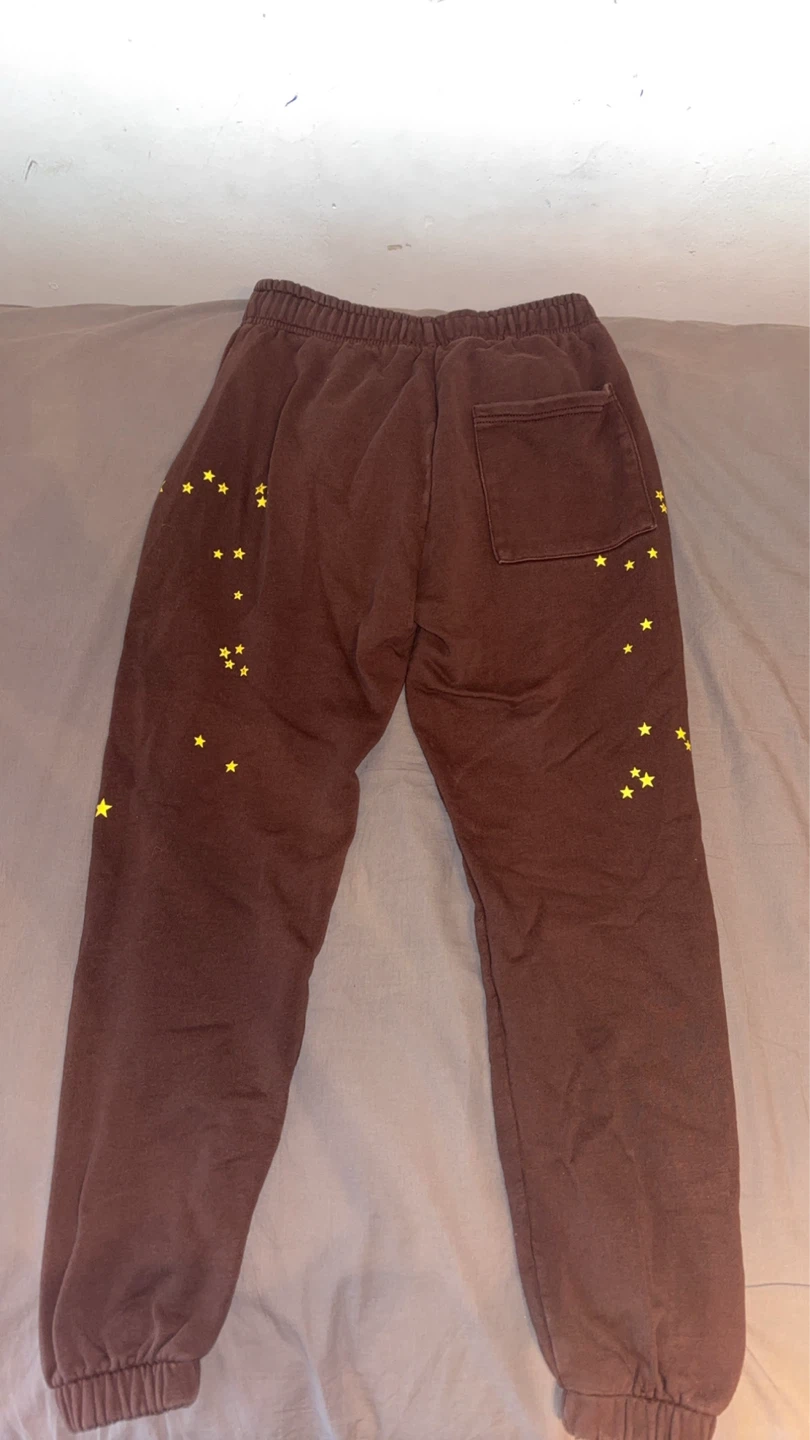 Brown Sp5der 555 Sweatpants - photo 2