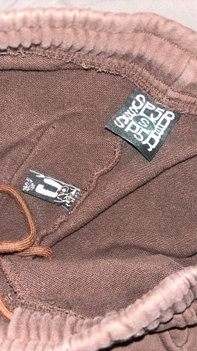 Brown Sp5der 555 Sweatpants - photo 3
