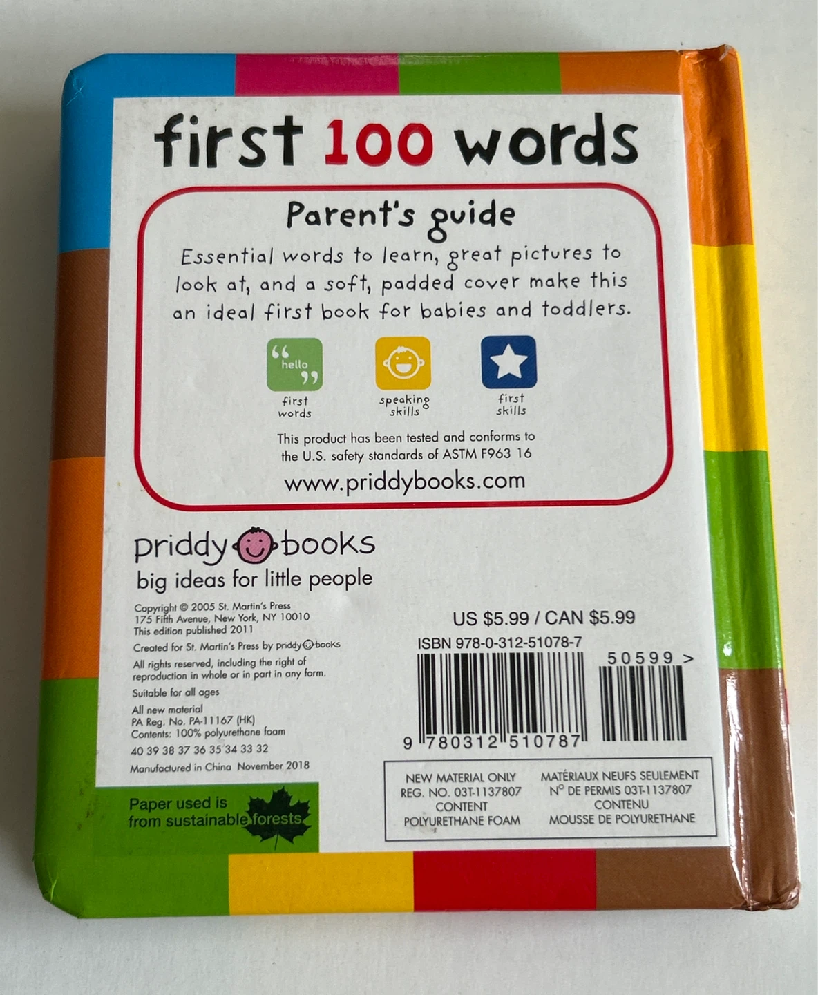Priddy Books First 100 Words Board Book - photo 2