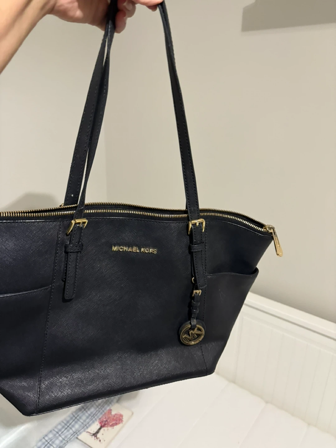 Michael Kors Black Tote Bag