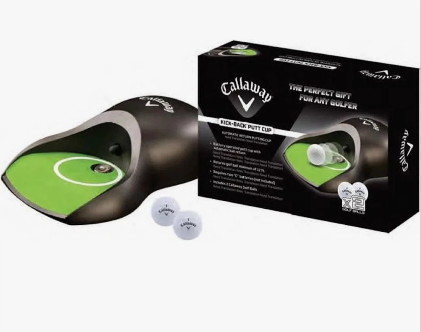 Callaway Kick-Back Putt Cup Automatic Golf Ball Return