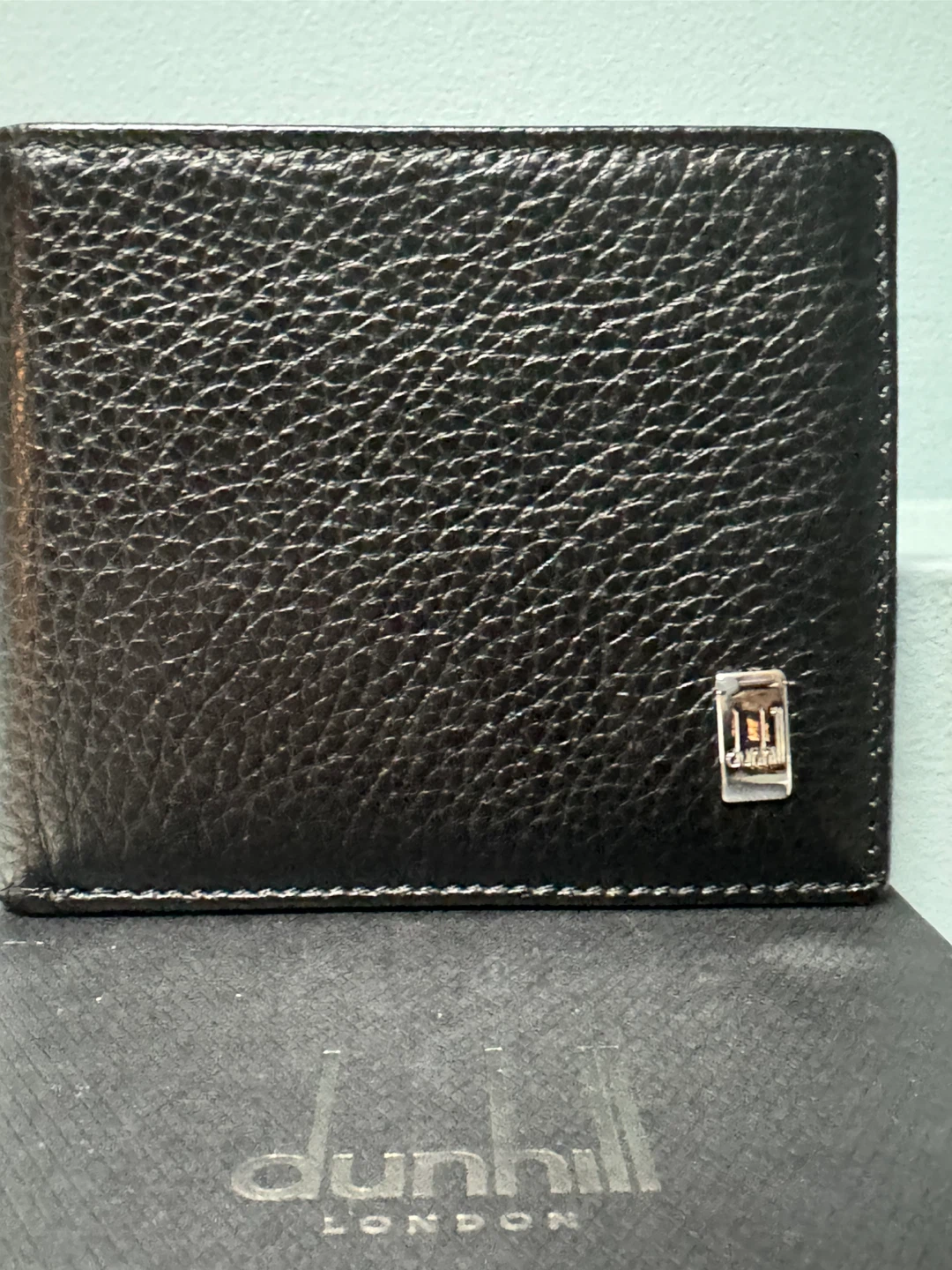 Dunhill London Black Leather Bifold Wallet - photo 3