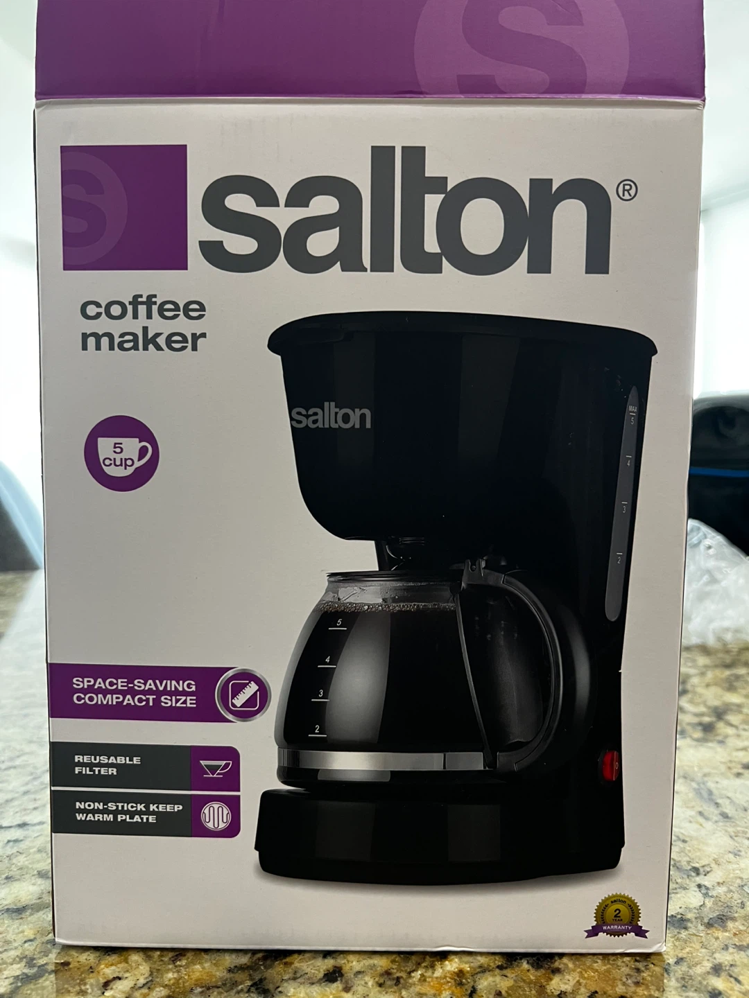 Salton 5-Cup Coffee Maker - photo 2