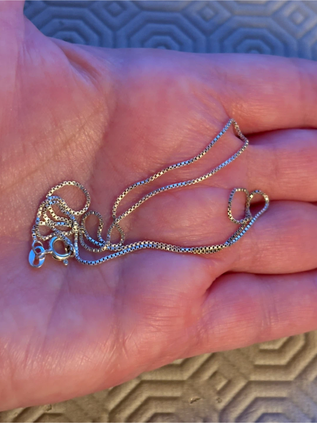 Sterling Silver Box Chain - photo 2