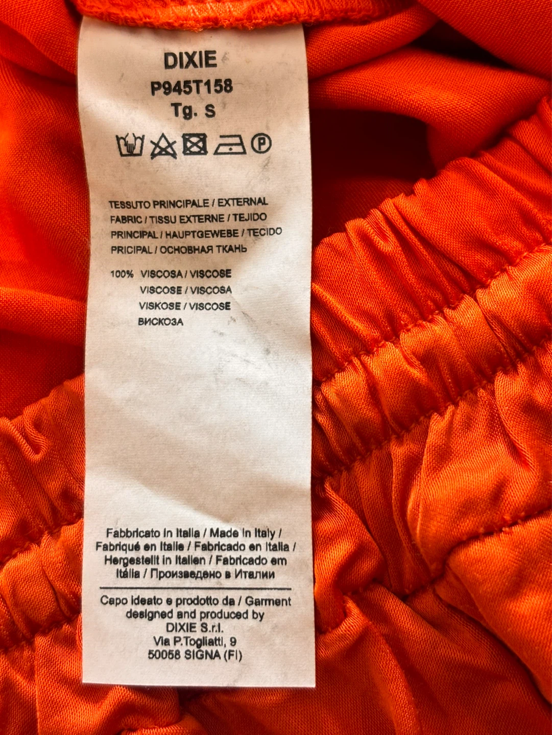 Dixie Rust/Orange Pants in size small - photo 5