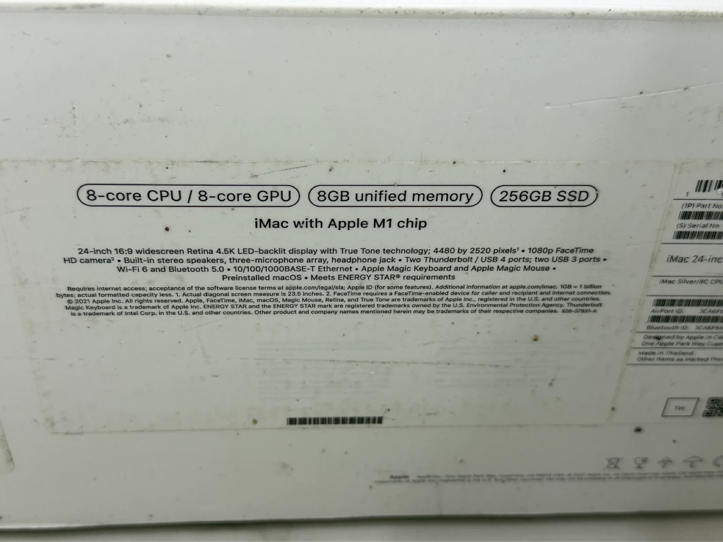 Apple iMac M1 chip 24-inch