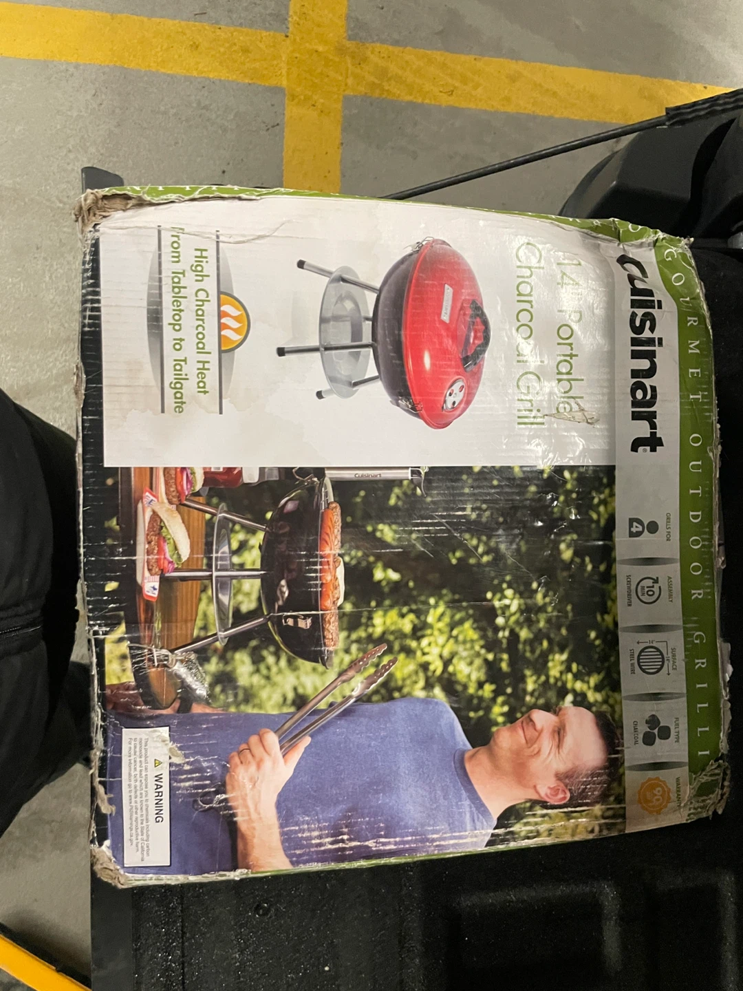 Cuisinart 14" Portable Outdoor Charcoal Grill
