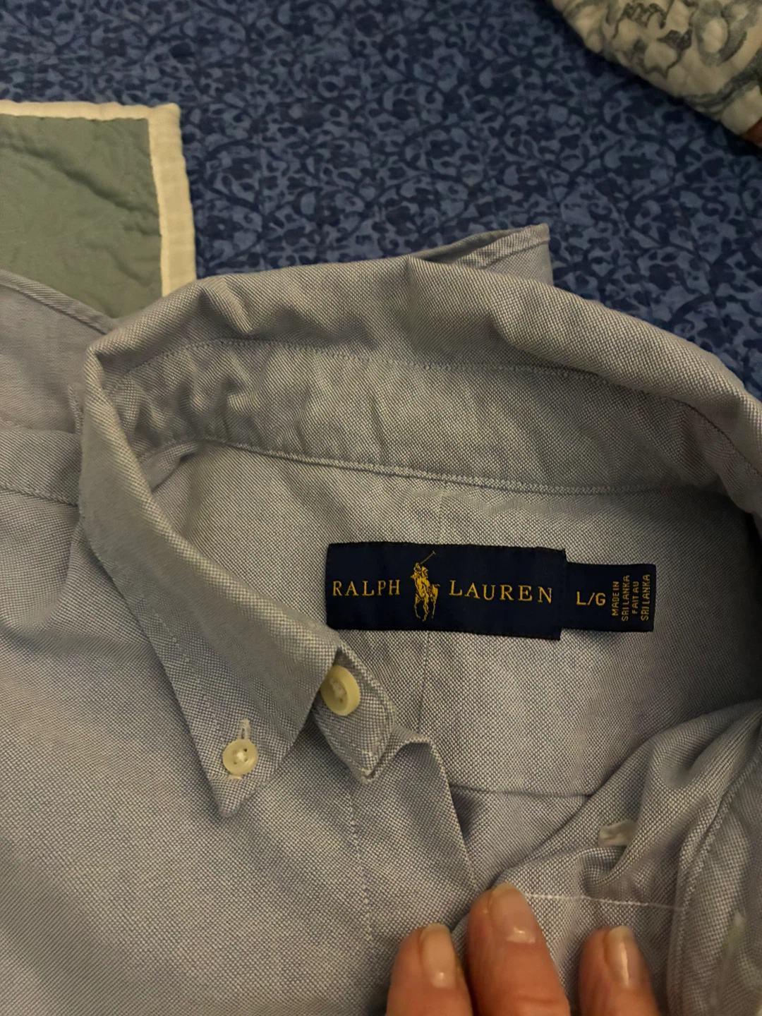 Bundle of Men’s dress shirts: Ralph Lauren - photo 3
