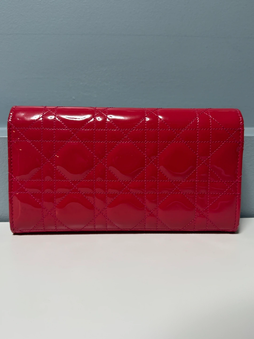 Christian Pink Patent Wallet - photo 4