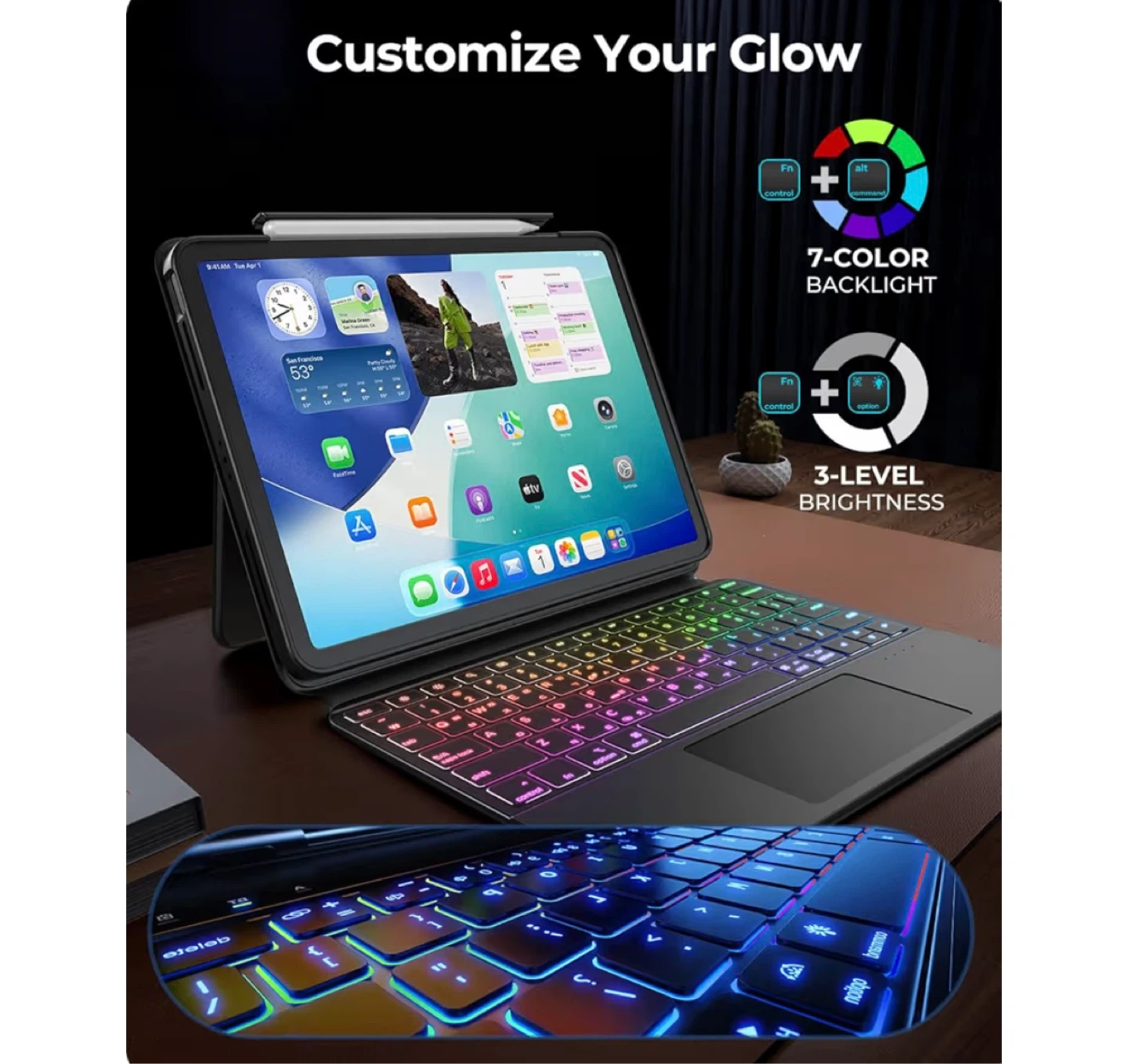 Multifunctional Keyboard Case for iPad Air 13 M3/M2 - photo 3