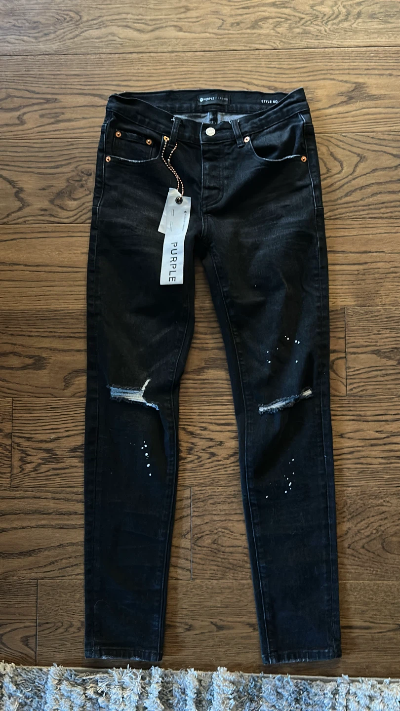 Purple Brand Black fitted Jeans Size 32 - photo 2