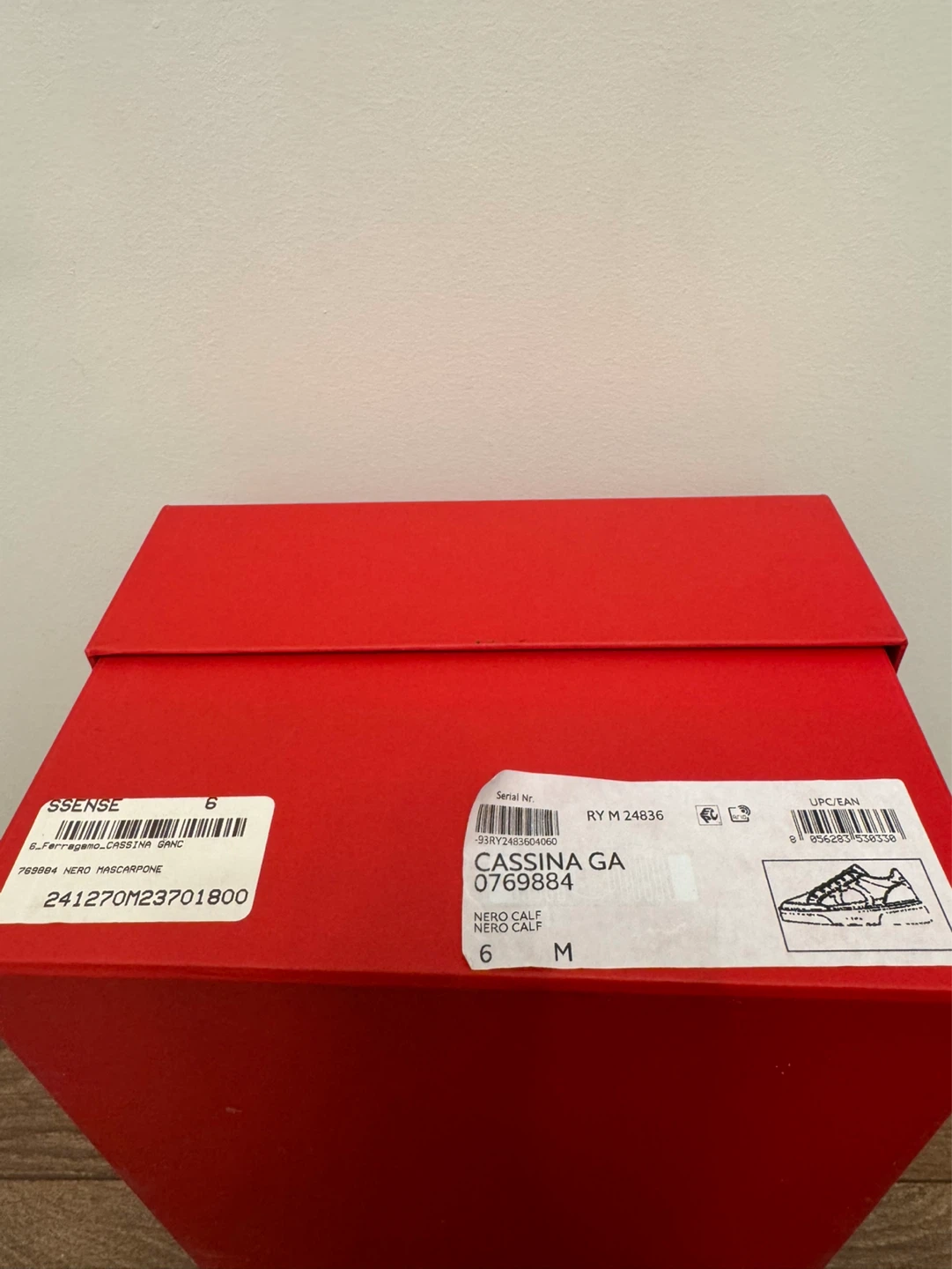 Men Ferragamo sneaker brand new - photo 5