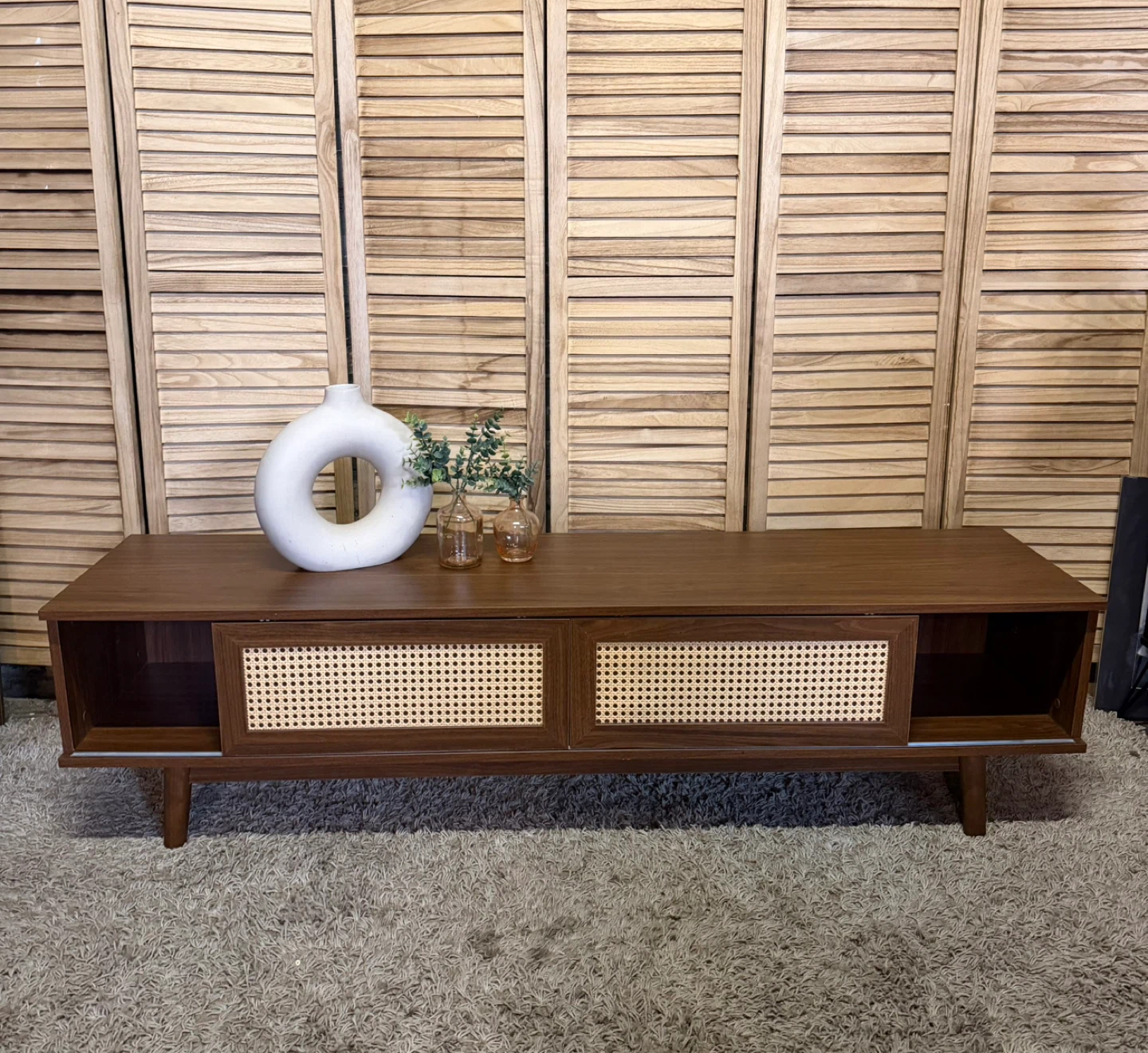 Mid Century Modern  Console TV Stand - photo 4