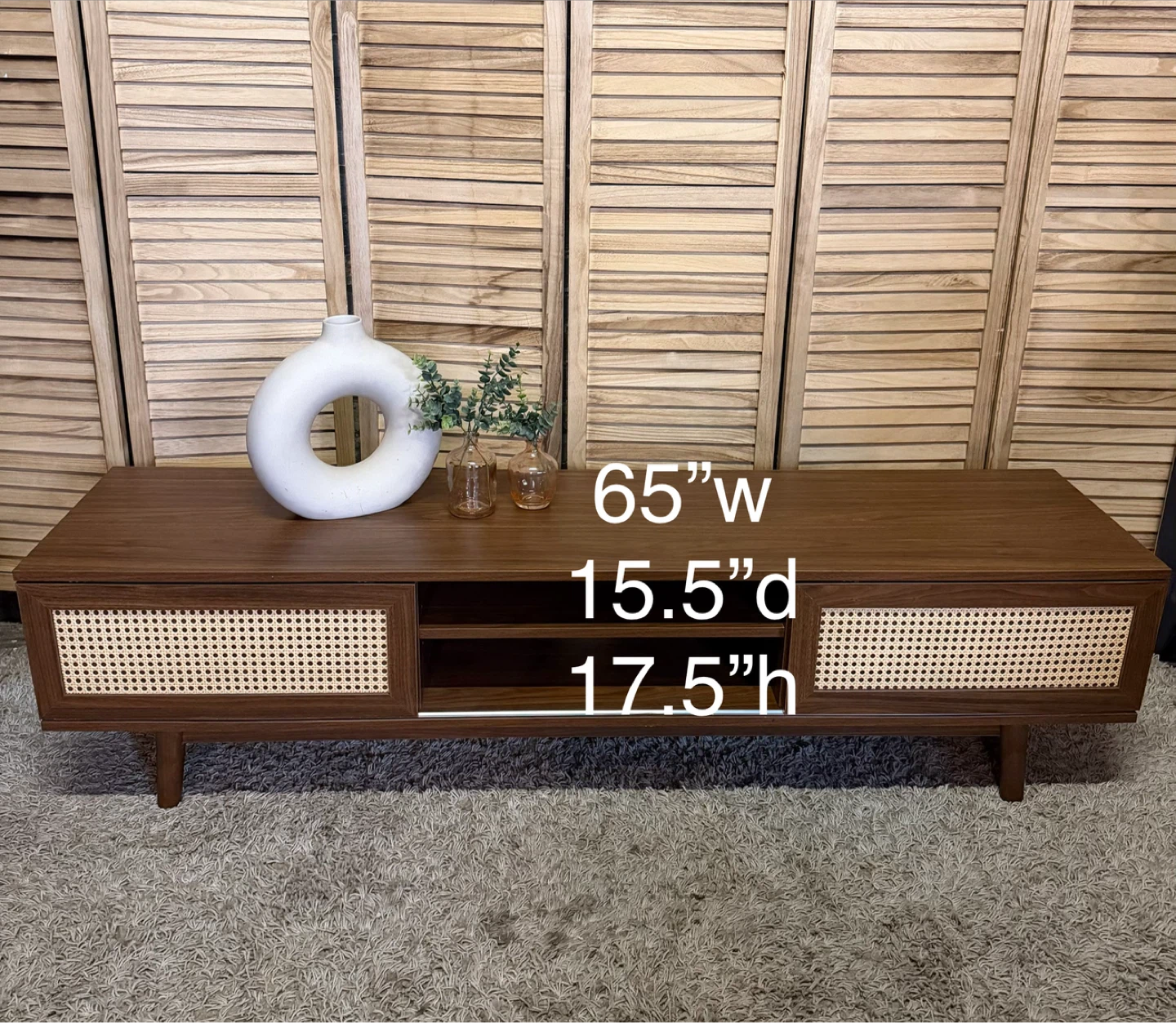 Mid Century Modern  Console TV Stand - photo 5
