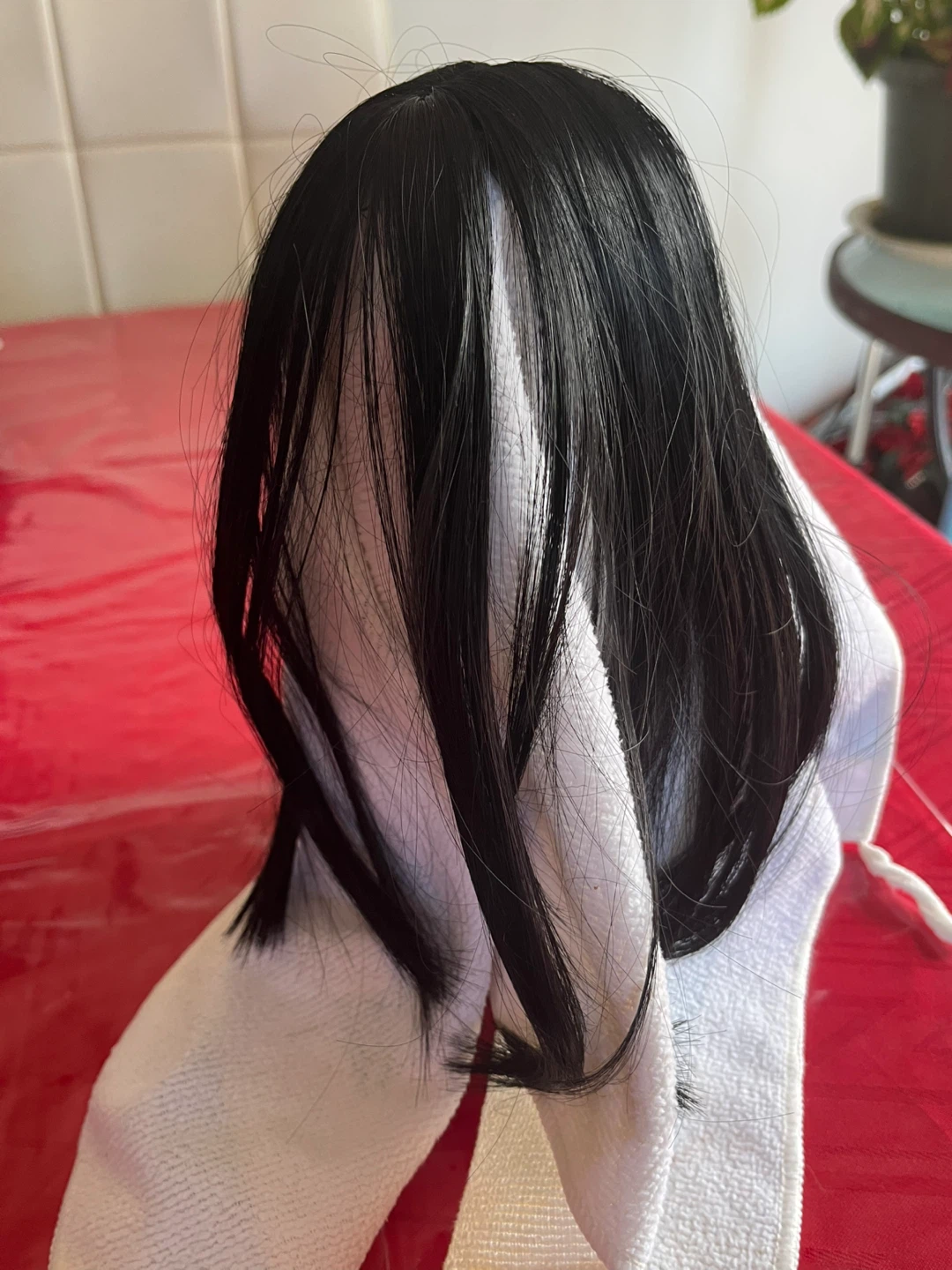 Black Clip-In Hair Topper