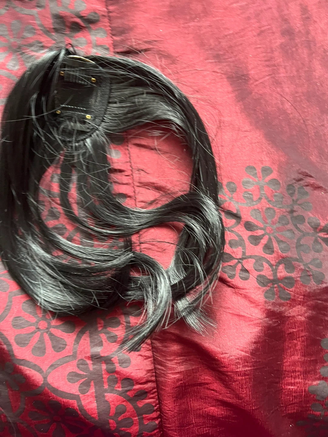 Black Clip-In Hair Topper - photo 4