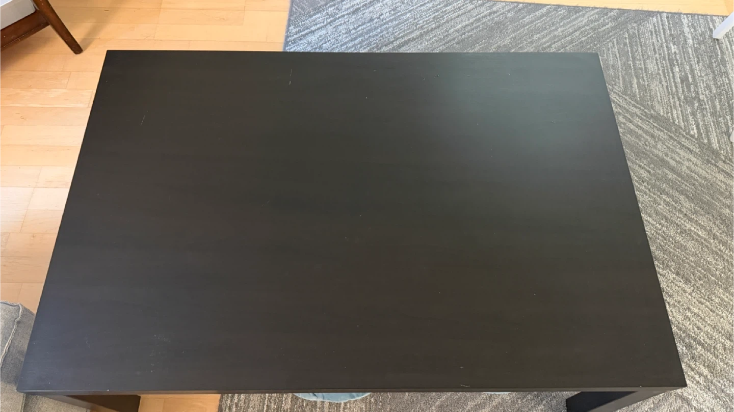 Ikea Black Coffee Table - photo 2