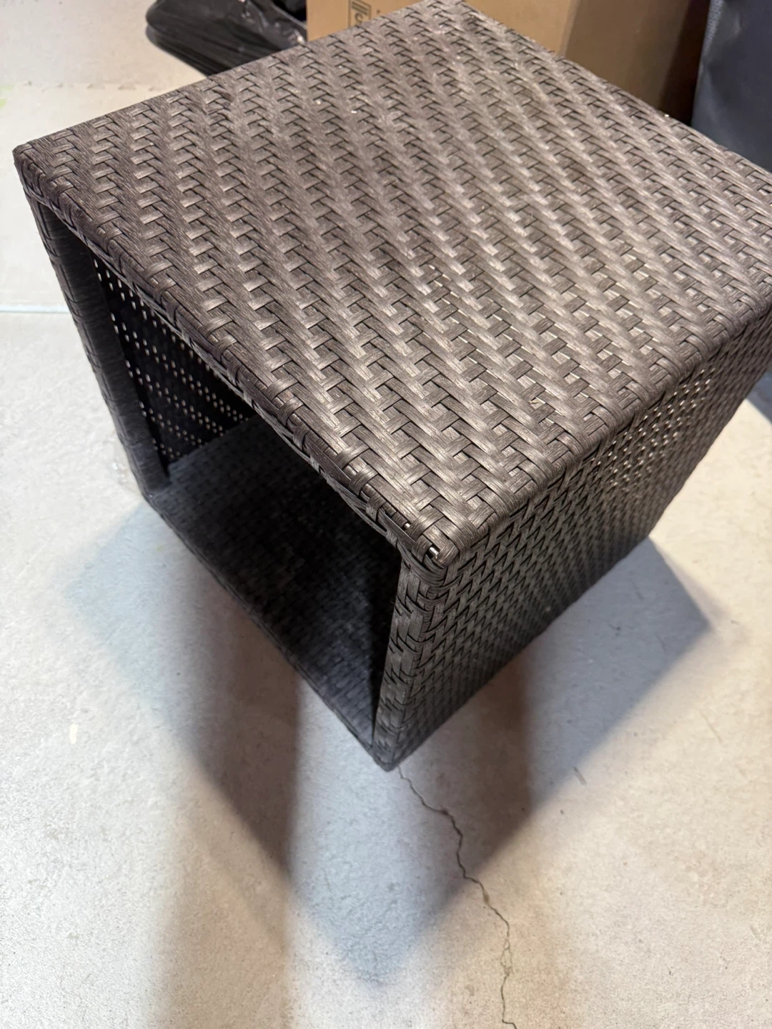 Woven Patio Side Table - photo 2