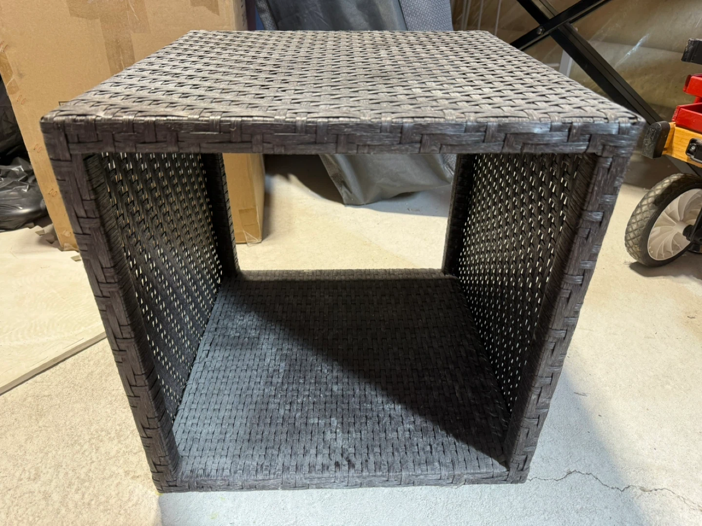 Woven Patio Side Table