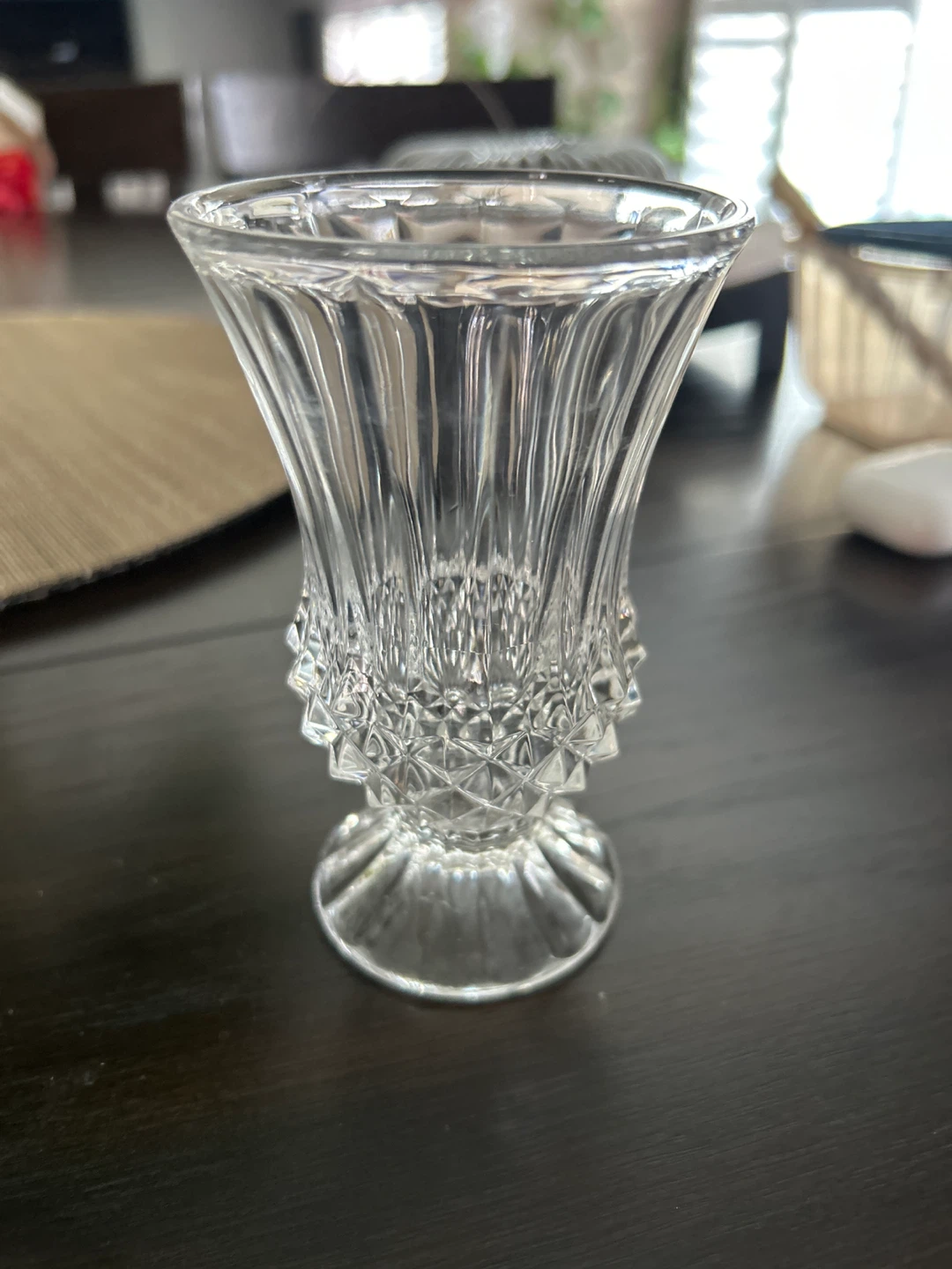 Crystal small 5” X3” Bud Vase - photo 2