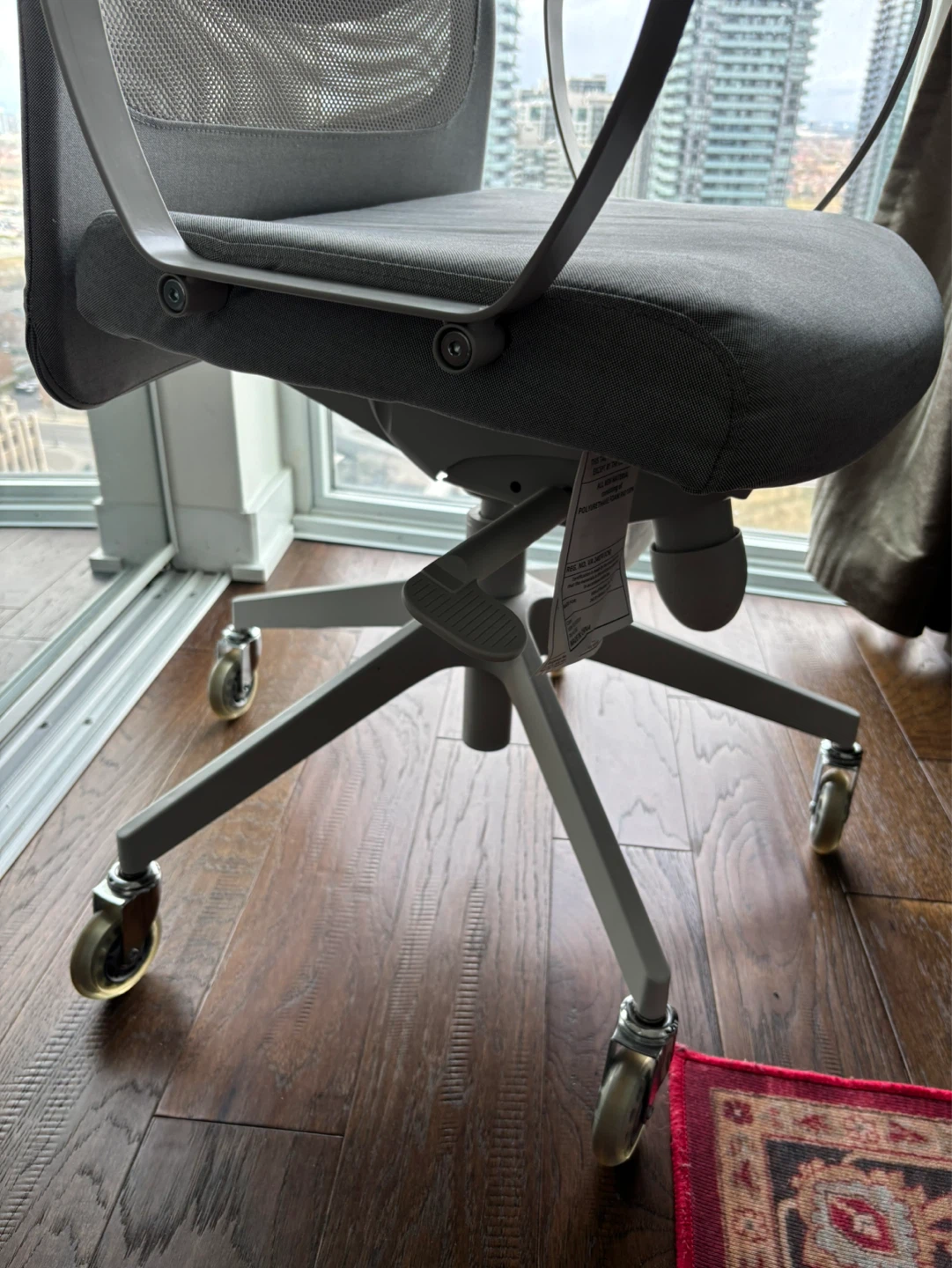 Grey Ergonomic Office Chair - photo 3