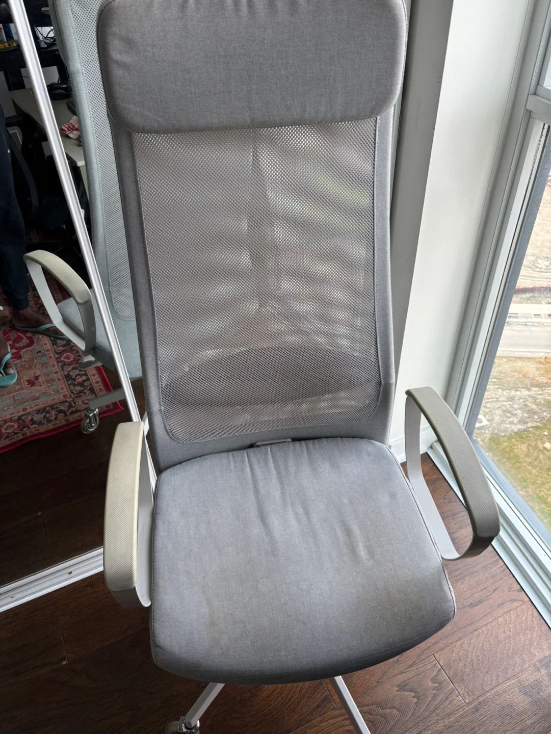 Grey Ergonomic Office Chair