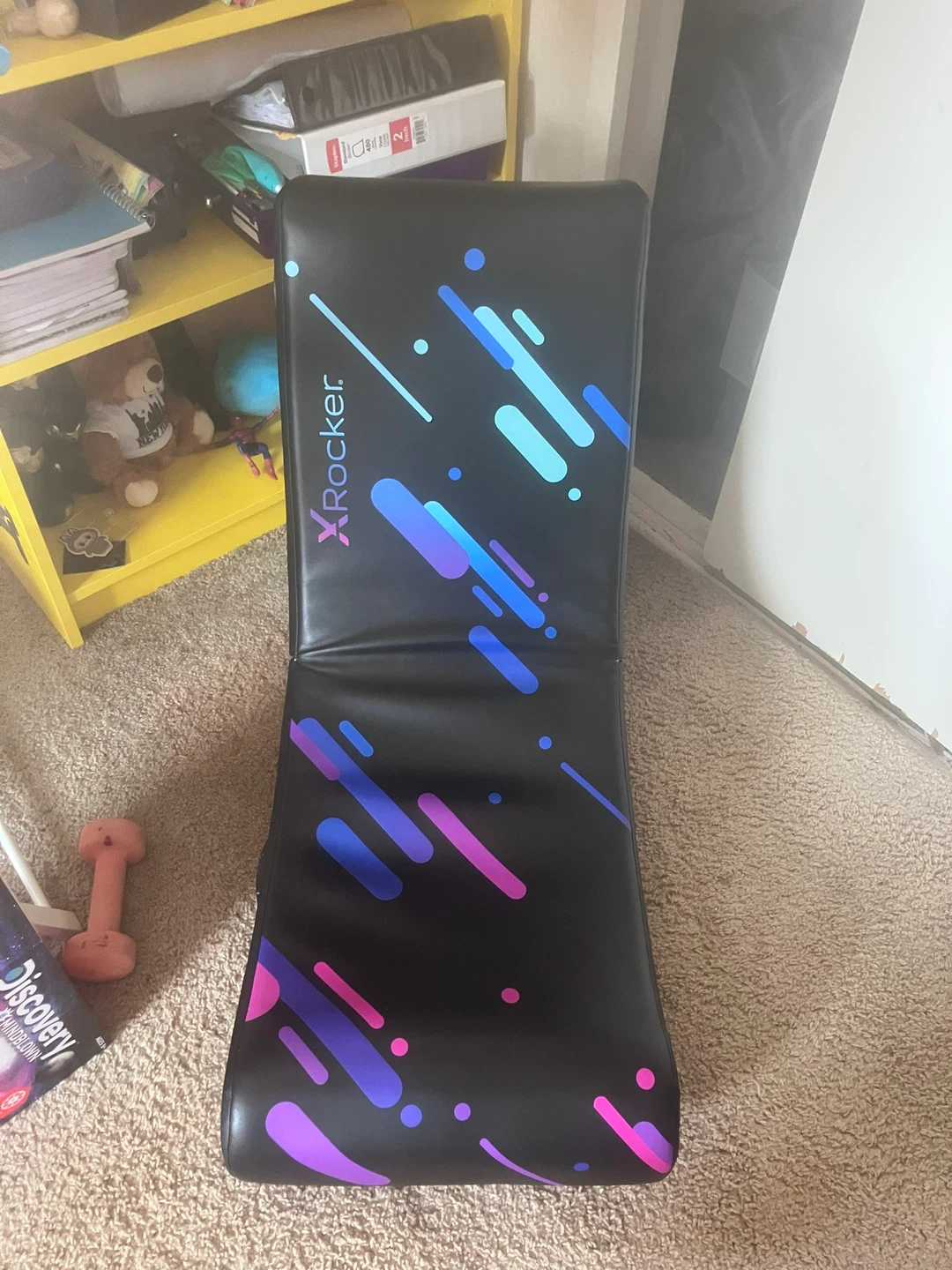 X Rocker Galaxy Rocker Floor Gaming Chair with Built-in Speakers