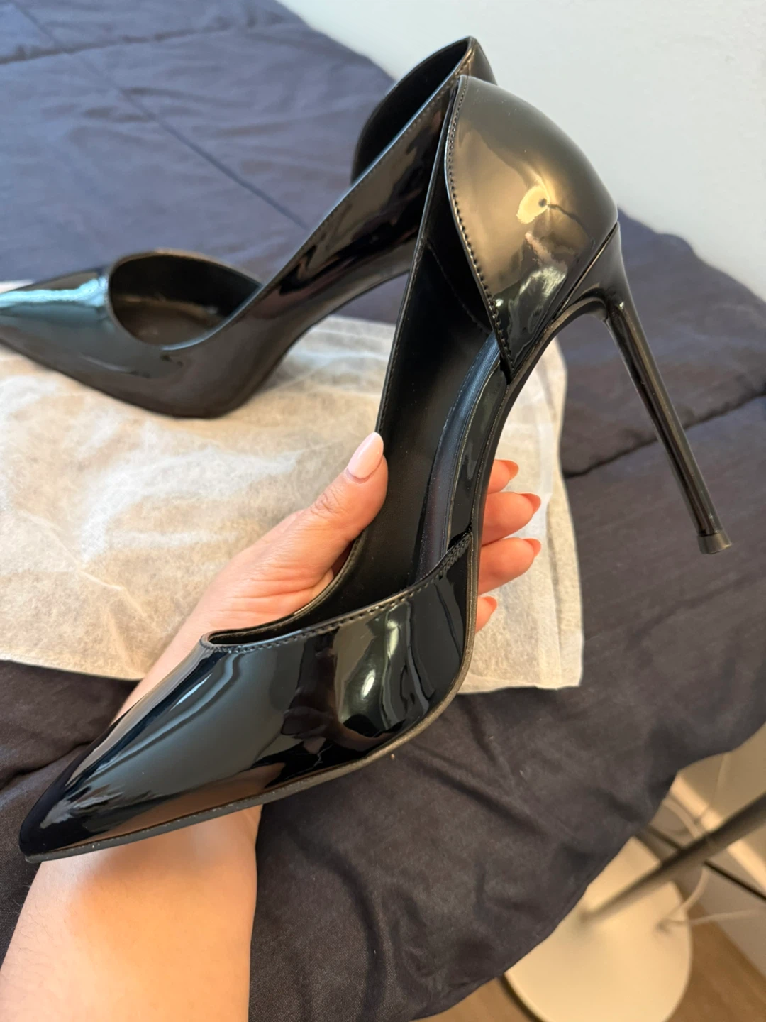 8.5 Black High Heel Pumps