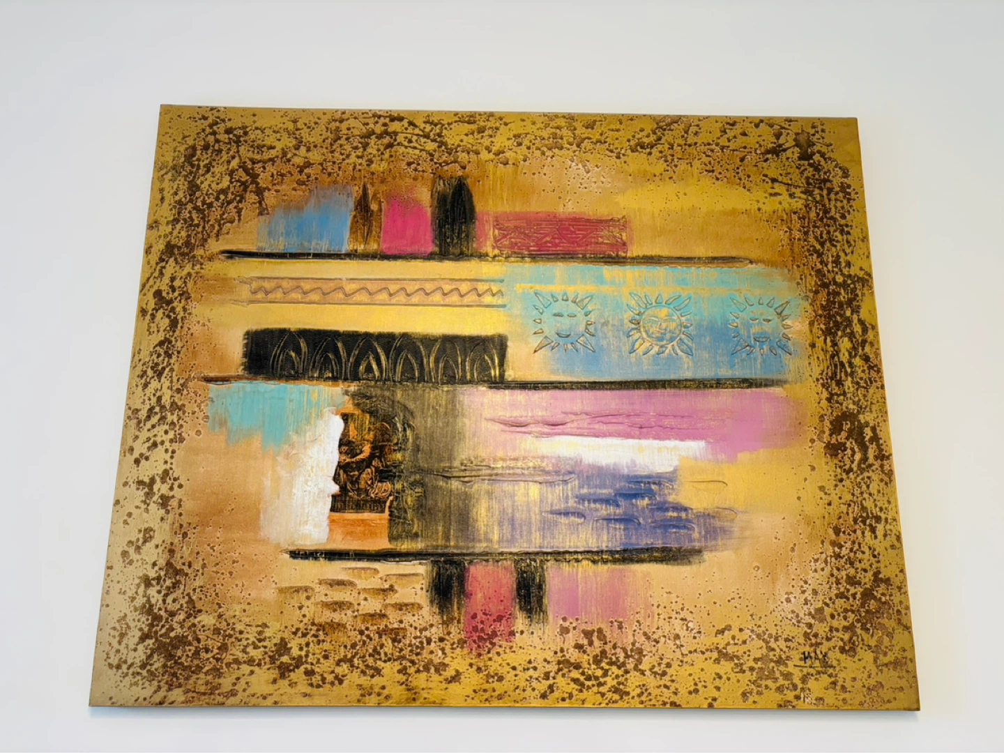 Wall Art - Modern Abstract Painting (127 cm x 102 cm)