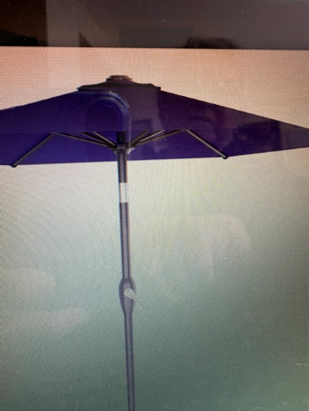 2Purple umbrellas with crank and tilt. - photo 2