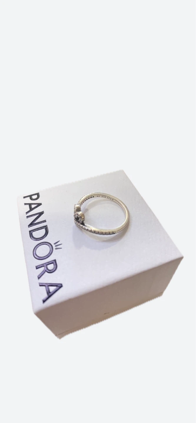 Pandora Sparkling Heart Ring size 7 - photo 2