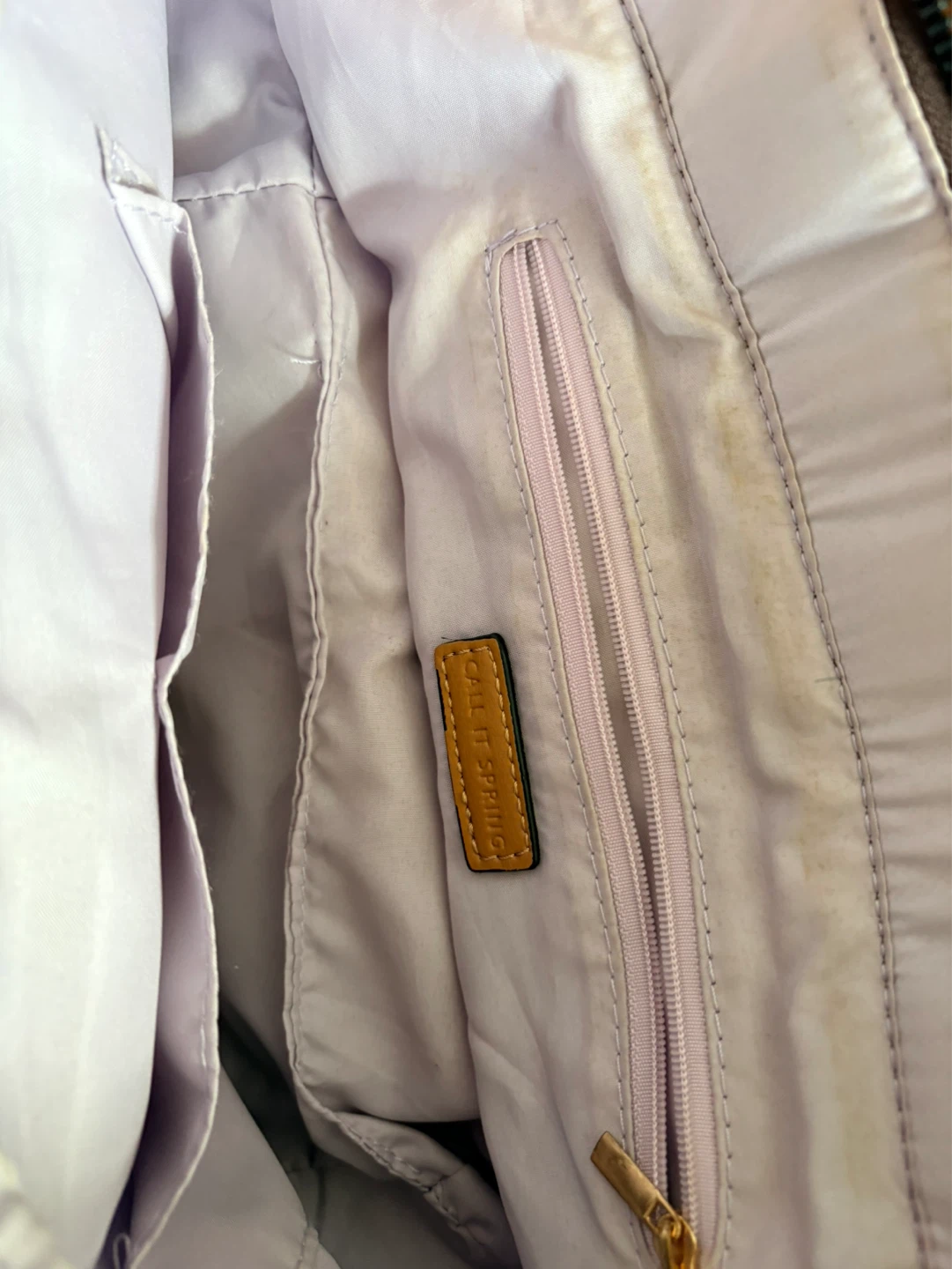 Call It Spring Tan Faux Leather Tote Bag - photo 5