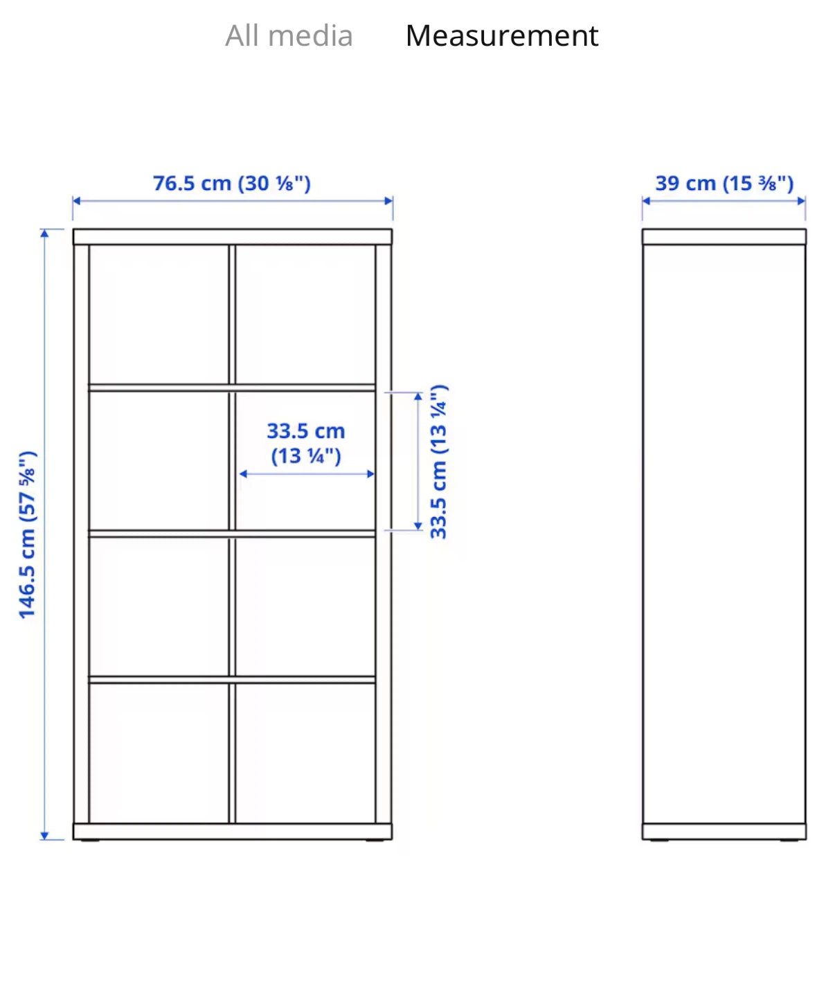 IKEA KALLAX Shelf Unit - photo 4
