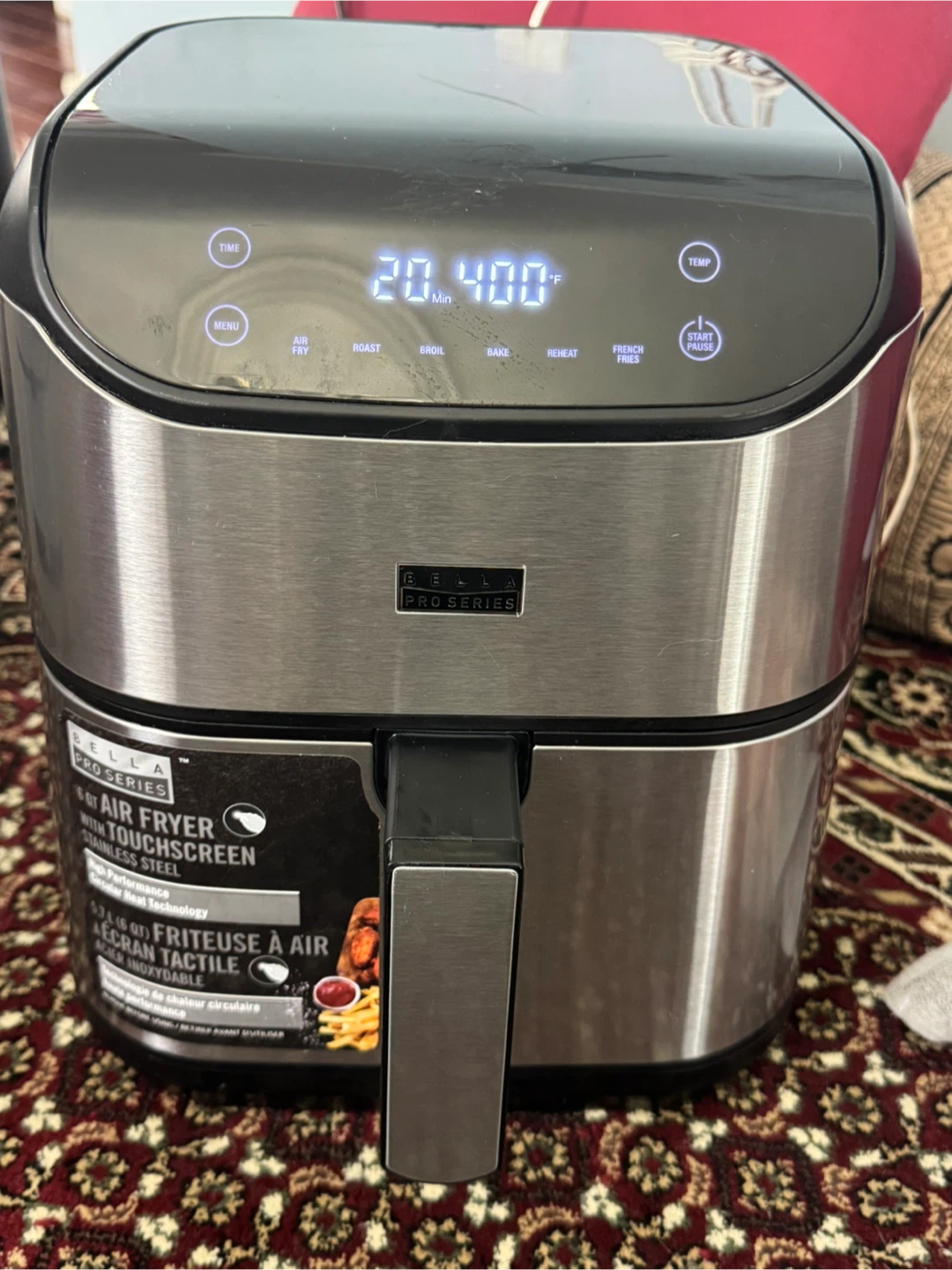 Bella Pro Series 6-qt Digital Air Fryer