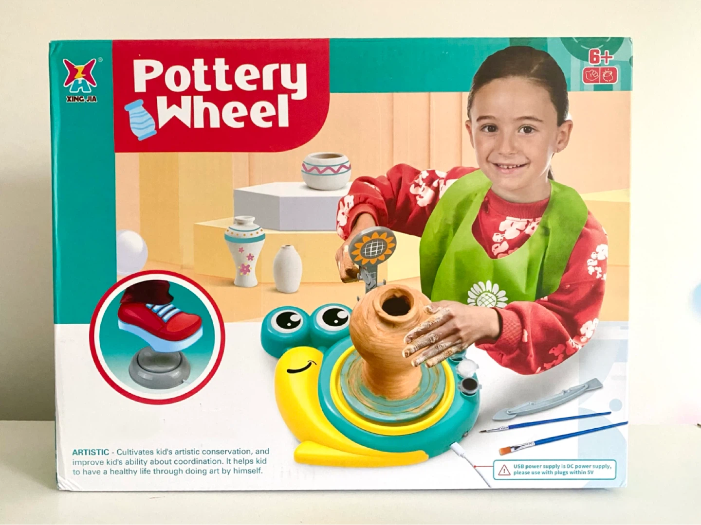 Pottery Wheel Kit for Kids