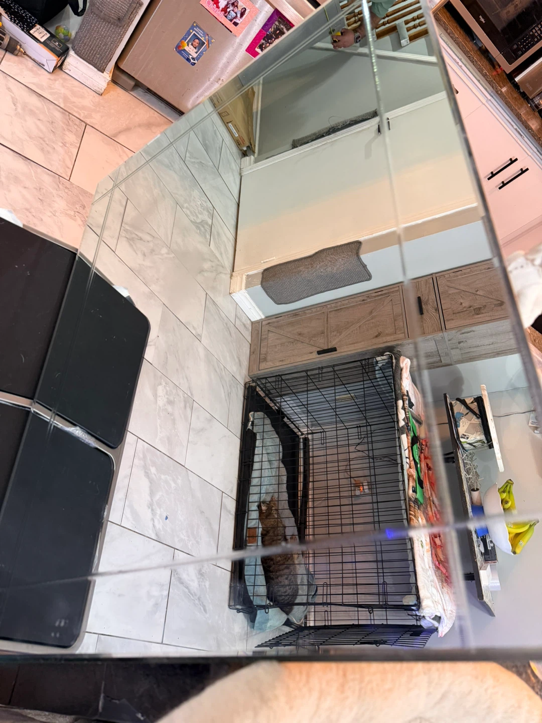 Large Square Wall Mirror - photo 2