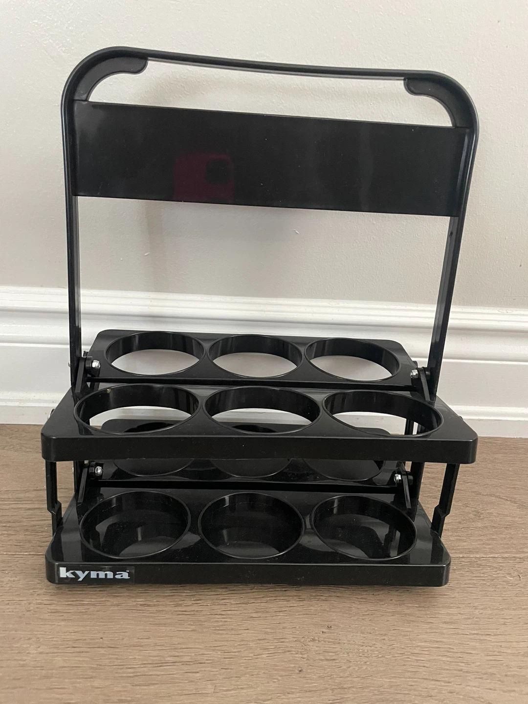 NEW! 6 Cup Black Drink Carrier - photo 3