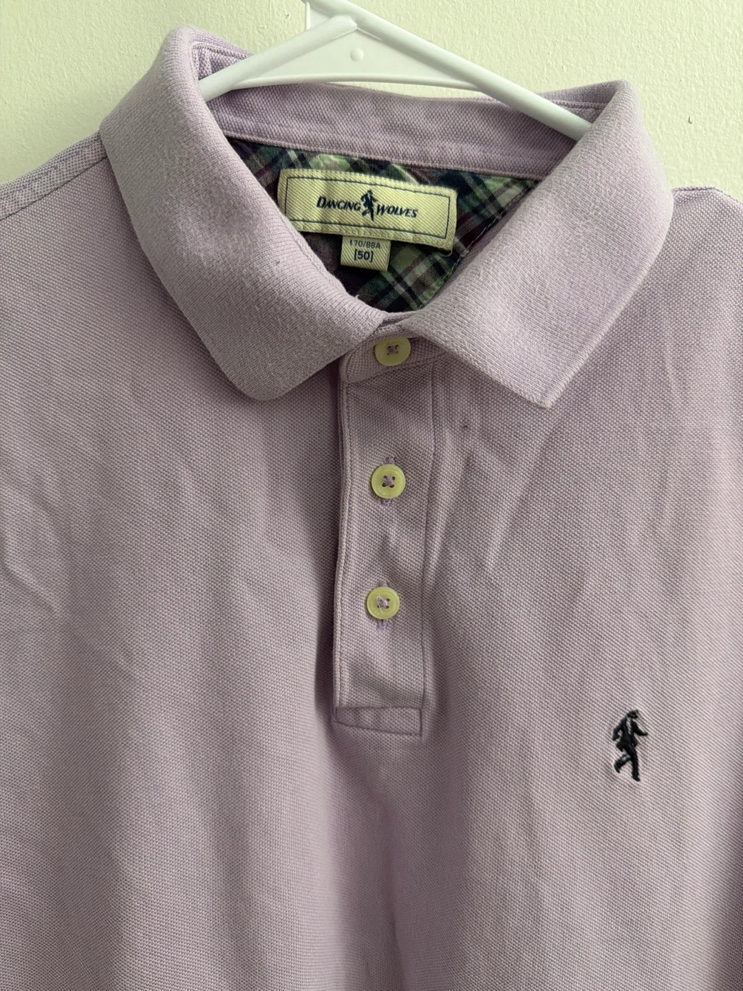 Dancing With Wolves Polo Shirt - Lavender - photo 3
