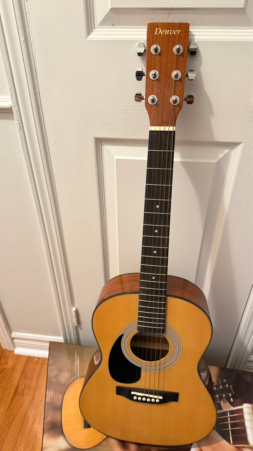 Denver Acoustic Guitar with Gig Bag and Box - photo 5