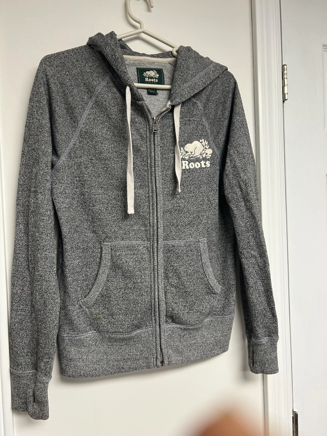 Roots Canada Grey Zip-Up Hoodie and Sweatpants Set - photo 2